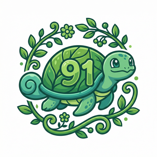 91植物视频社区Logo